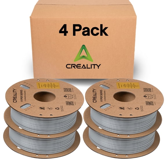 Creality Gray PETG Filament 1.75mm High-Speed 3D Filament for K1 Max 30-600mm/s Printing 1kg/2.2lbs Spool w Dimensional Accuracy /- 0.03mm
