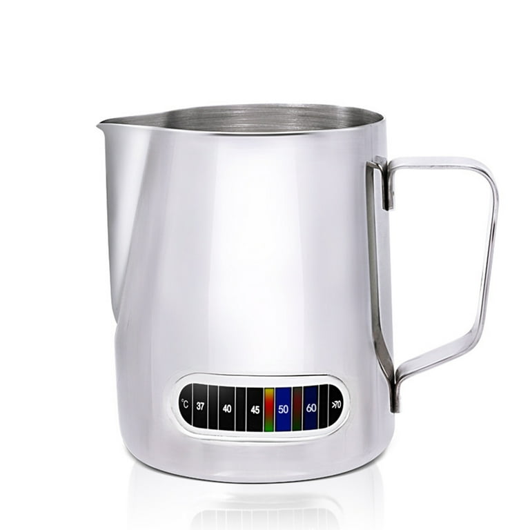 ReaNea Gold Milk Frothing Pitcher 12oz Stainless Steel Milk