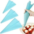 thumbnail image 2 of HomeLife Reusable Silicone Cream Pastry Dessert Icing Piping Bag Cake Decorating Tool, 2 of 13