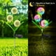thumbnail image 4 of El diente de león 3 dirige la luz solar accionada solar del jardín de la luz 36LED de la luz solar de la flor, 4 of 6