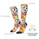 thumbnail image 4 of Fotbe Balls Calcetas Divertidas Estampadas para Hombre y Mujer, Calcetas de Algodón hasta la Rodilla para Caminar, Correr, Enfermería y Embarazo, 4 of 6