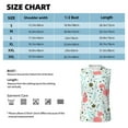 thumbnail image 6 of Fotbe Men's Cute Flamingo Print Men's Sleeveless Muscle Tank Tops Casual T-Shirts for Gym Workout Beach-X-Large, 6 of 8