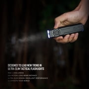IMALENT GR35 EDC Tactical Flashlight, Rechargeable, Slim Flat, Portable Pocket Light, 2800 Lumens, Water-Resistant, Floodlight Strobe