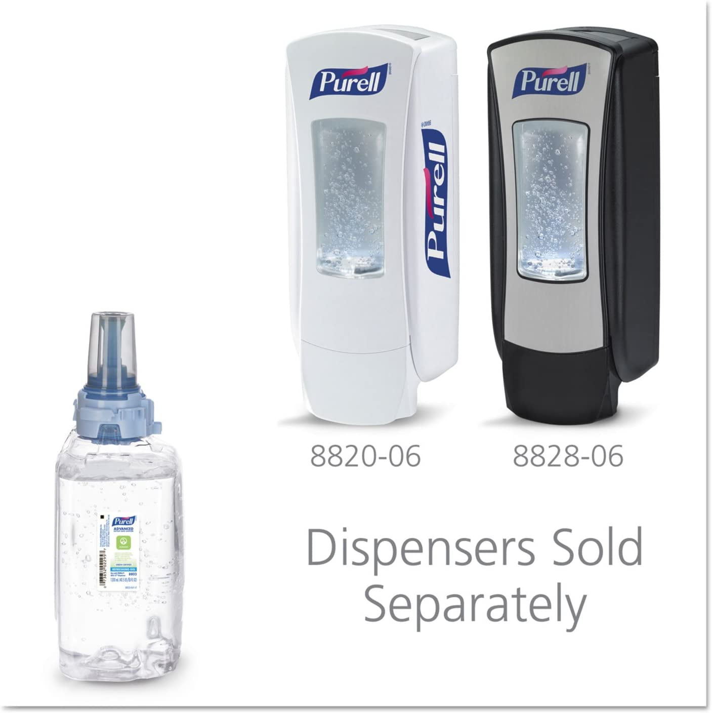 Gojo  Adv. Green Cert. Instant Hand Sanitizer Refill, 1200mL, Fragrance-Free