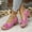 Pink, variant on Sandals For Women Summer High Heel Shoes Casual Ankle Strap Hollow Out Platform Wedge Fish Mouth Flowers Sandal Pink Women Sandal
