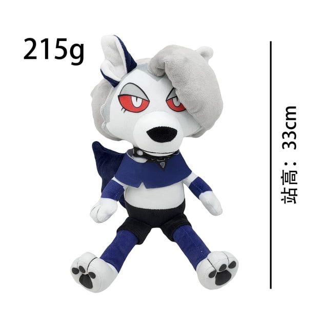 TV Hazbin Hotel (2024) Peluche de cosplay del pato Alastor rojo de terror