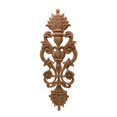 thumbnail image 1 of Apliques de madera decorativos europeos Calcomanía de madera Casa Muebles Tallado Ventana Decoración Decoración Estatuillas de madera Artesanía DIY, 1 of 7