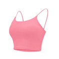 thumbnail image 3 of Aofany Women's Plus Size Comfy Cami Crop Top with Padded Lounge Bralettes Camisole Tank Tops, 3 of 7