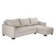 thumbnail image 2 of Love Chaise Smoky Petit Derecho Crema, 2 of 8