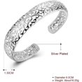 thumbnail image 2 of Pulseras de plata para mujer, hechas a mano, de plata de ley 925, apilables, para mujer, 2 of 5