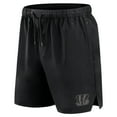 thumbnail image 2 of Men's Fanatics Black Cincinnati Bengals Front Office Micro Tonal Shorts, 2 of 3