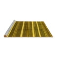 thumbnail image 2 of Ahgly Company Machine Washable Indoor Rectangle Oriental Yellow Industrial Area Rugs, 2' x 4', 2 of 4