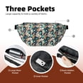 thumbnail image 4 of Naloa Labrador Retriever Dog Print Running Belts for Men Women,Running Fanny Pack with 2-Zipper Pockets,Waterproof Waist Pack for Travel Hiking Running Outdoor Sports, 4 of 8
