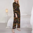 thumbnail image 3 of Fotbe Sunflower Rooster Conjunto de Pijama de Manga Larga para Mujer con Estampado, Ropa de Dormir de 2 Piezas, Conjunto de Casa Suave y Cómodo con Bolsillos-X-Large, 3 of 7