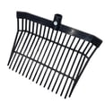 thumbnail image 1 of Repuesto de cabezal de horquilla para estiércol, herramienta de jardinería resistente con púas en ángulo, rastrillo para estiércol de caballo para Negro, 1 of 9