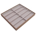 thumbnail image 3 of CAJA DE ALMACENAMENTO DE GAFAS, Vitrina de Gafas de Grano de Pu, Caja Organización de Gafas de Sol, Soporte de Vidrio para Gafas, 3 of 7