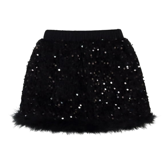XXWXYD Sparkly Sequin Tu𝗍u Skirt Elastic Waist Shiny Tulle Ballet Dance Dress Toddler Baby Puffy Mesh Par𝗍y Outfit Girls A Line Princess Costum𝖾 Flared