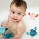 thumbnail image 2 of Juguetes de baño con forma de cangrejo para bebés, juego de baño con cadena, juguetes de agua de playa para niños/azul/ kaili Sencillez, 2 of 5