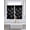 Black, variant on Black Dandelion Bathroom Window Curtain, Country Modern Minimalist Flower Light Filtering Coffee Kitchen Curtains, Bedroom Living Room Curtains 2 Panel 84"x45"