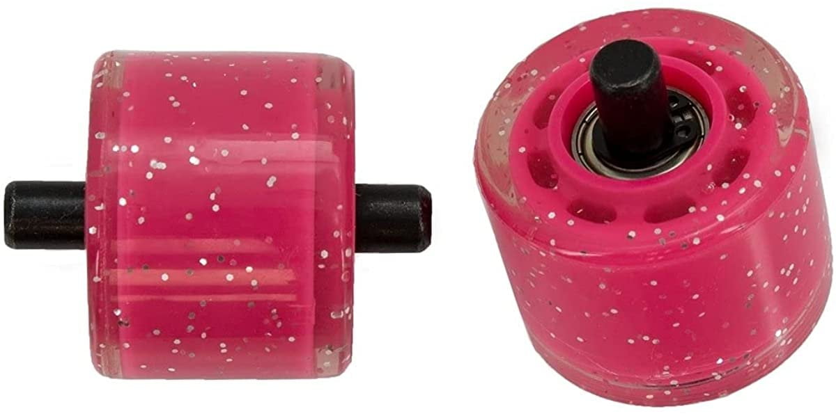 Levendig Subsidie Diverse Heelys Pair of Replacement Wheels Wheel Kit Hot Pink Glitter, Small -  Walmart.com