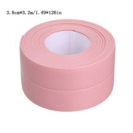 

Bathroom Shower Sink Bath Sealing Strip Tape White PVC Self Adhesive Waterproof Wall Sticker For Bathroom Sink Bathtub Toilet