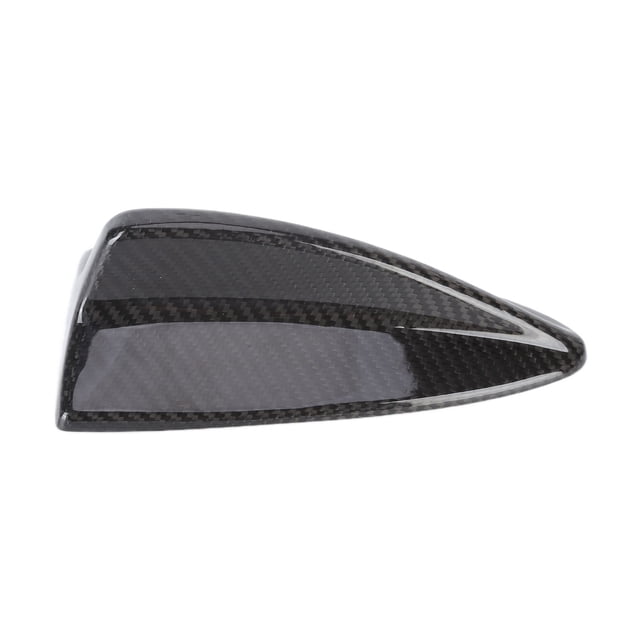 Cubierta de antena de techo de coche de 180mm, tapa de ajuste aéreo de aleta de tiburón, reemplazo de decoración de fibra de carbono para Serie 3 E90 2007-2012