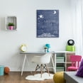 thumbnail image 2 of The Kids Room by Stupell Navy Textural Twinkle Little Star Typography Stretched Canvas Wall Art, 30 x 1.5 x 40, 2 of 6