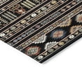 thumbnail image 3 of Addison Rugs Chantille Indoor/Outdoor Transitional Navajo Black Machine Washable Rectangle Rug, 8' x 10', 3 of 8