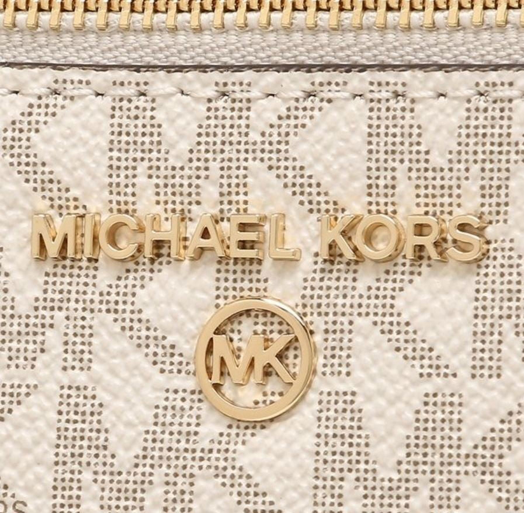 Michael Kors Women JSETCHRM Pouch Should Bag, Vanilla/ACRN