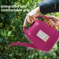 thumbnail image 4 of Indoor Watering Can 1 Gallon Dark Pink, Long Spout, Lightweight, Anti- Handle, Ideal for Delicate Flowers and Seedlings,Dark Pink, 4 of 7