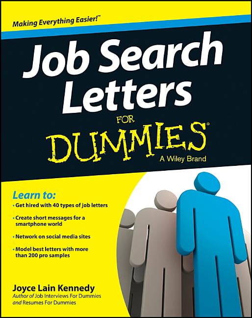 For Dummies Job Search Letters for Dummies, 4th Edition