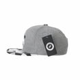 thumbnail image 2 of WITHMOONS Snapback Hat Panda Bear Paper Fold Patch Geometry Pattern Flat Brim Cotton Baseball Cap TR2935 (Grey), 2 of 4