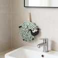 thumbnail image 1 of Kids Sheep Hand Towel Hanging Shape - Soft Absorbent Quick Dry for Kitchen Bathroom, 1 of 6