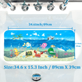 thumbnail image 7 of Cartoon Kids Bath Mat - Non Slip Bathtub Mat 35x16 Inch XL Large Size Tub Mats Anti Slip Shower Mats for Bathroom Floor (Ship), 7 of 7