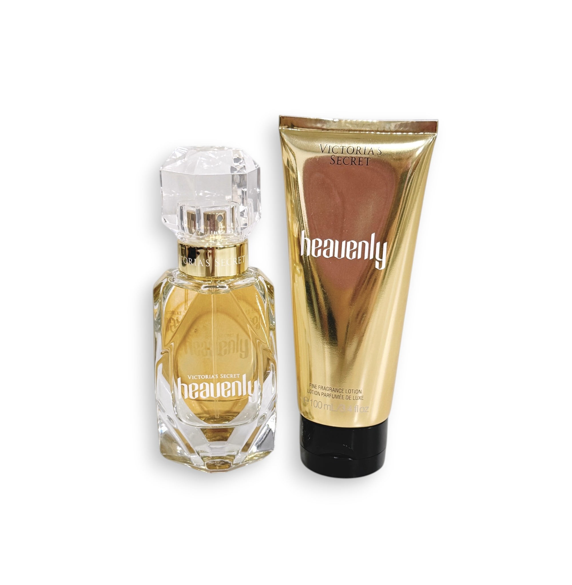 Victoria's Secret Heavenly 3 Piece Luxe Fragrance Set: 1.7 oz Eau