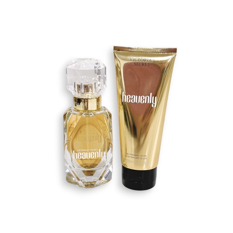 Victoria's Secret Heavenly 3 Piece Luxe Fragrance Set: 1.7 oz Eau