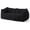 Black, variant on PamapicLife Double Seater Teddy Fabric Foam Filled Bean Bag Chair for Living Room, Gray