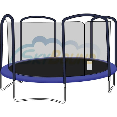 SkyBound 15-Foot Trampoline Net - Fits 4 Arch Enclosures