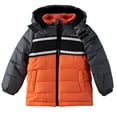 thumbnail image 2 of London Fog Boys 4-7 Active Puffer Jacket Winter Coat with Fleece Hat, 2 of 5