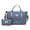 Dark Blue, variant on UNIXINU 2pc Set Large Capacity Travel Duffle Bag + Cosmetic Pouch, Gym Handbag with Shoe Compartment for Gym Weekender Overnight Travel Beach Holiday