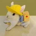 thumbnail image 4 of Chic Mini Pet Apparel Collection: Perfect for Hamsters, Hedgehogs, Bunnies, Ferrets, and More, Pair a Hat for Extra Cuteness, Choose from Five Cute Colors, 4 of 4