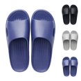 thumbnail image 3 of CPNG Women & Men Couple Style Bathroom Indoor Thick Sole Shower Slippers Open Toe Home Slippers Non Slip Soft Comfortable Simple Slippers Bathroom Shoes, 3 of 8