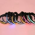 thumbnail image 3 of Walbest Dog Collar, Light up Dog Collar, Rechargeable LED Dog Collar, Flashing Dog Collar, Adjustable Reflective Dog Collar Safety Glowing at Night, 3 of 7