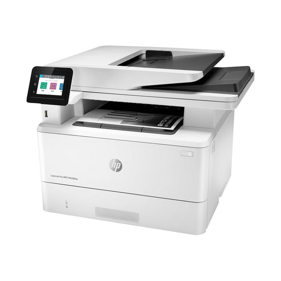 HP LaserJet Pro MFP M428fdw - Multifunction printer - B/W - laser - Legal (8.5 in x 14 in) (original) - A4/Legal (media) - up to 38 ppm (copying) - up to 38 ppm (printing) - 350 sheets - 33.6 Kbps - USB 2.0, Gigabit LAN, Wi-Fi(n), USB host