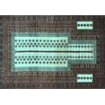 thumbnail image 1 of Ahgly Company Indoor Rectangle Persian Light Blue Traditional Area Rugs, 4' x 6', 1 of 4