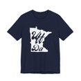 thumbnail image 3 of Uff Da. Funny Minnesota saying Midwestern saying MIN shape Unisex T-shirt, 3 of 7