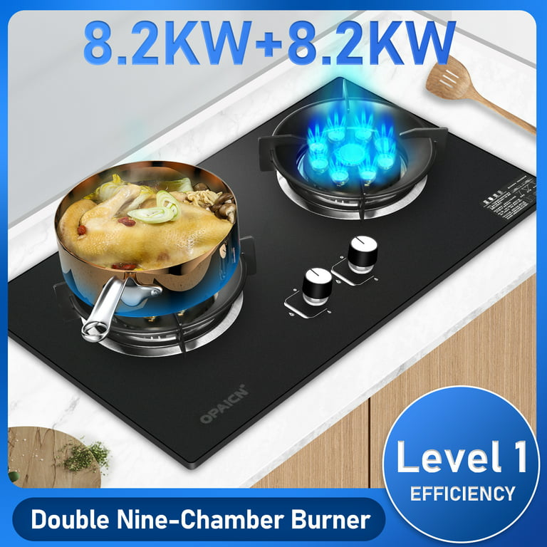 Double-Burner Stove Household Two-Stage Energy-Saving Embedded