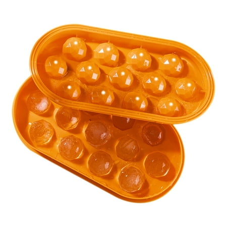 

Honrane Ice Ball Mold Stackable Silicone Clear Waterline Easy to Demold for Bar