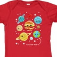 thumbnail image 4 of Inktastic Cute Planets, Kawaii Planets, Space, Cosmos, Stars Boys or Girls Baby Bodysuit, 4 of 5
