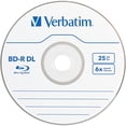 thumbnail image 2 of Verbatim BD-R DL 50GB 8x Double Layer Hard Coat Blu-Ray Recordable Disc, 25-Pack Spindle, 2 of 2